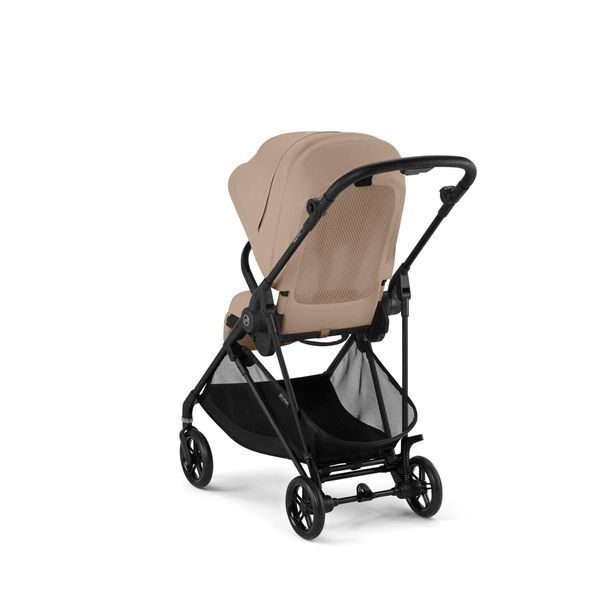 Коляска CYBEX Melio Carbon Almond Beige (з бампером) 525000011 фото