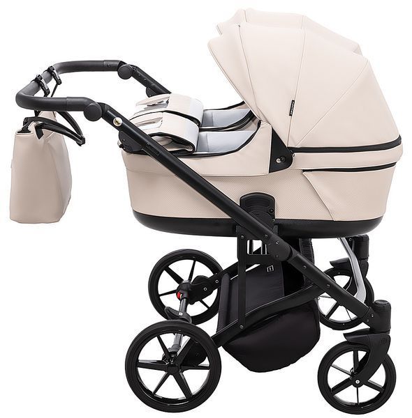 Коляска 2 в 1 для двійні Adamex Leo Duo Eco SA-7 лате 1000681144 фото