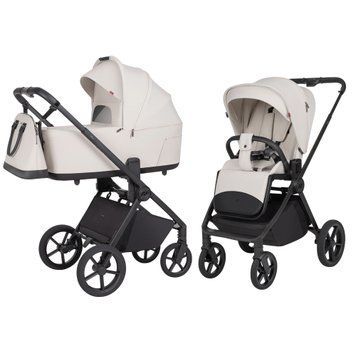 Коляска універсальна CARRELLO Ultra CRL-6557 2в1 Milk Grey /1/ 113824 фото