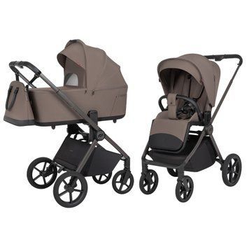 Коляска універсальна CARRELLO Ultra CRL-6557 2в1 Sugar Brown /1/ 113821 фото