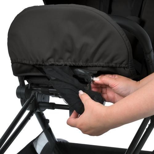 Коляска універсальна 2в1 ME 1091-1 PERSONA Total Black 310601 фото