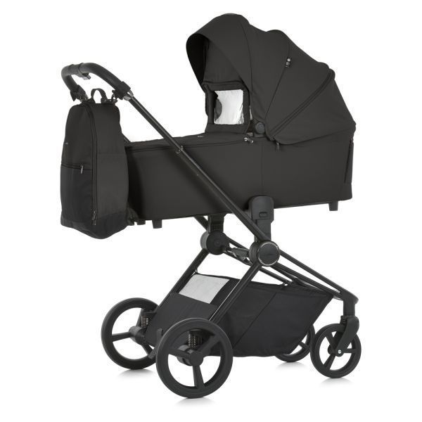 Коляска універсальна 2в1 ME 1091-1 PERSONA Total Black 310601 фото