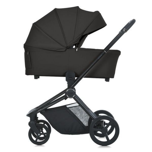 Коляска універсальна 2в1 ME 1091-1 PERSONA Total Black 310601 фото