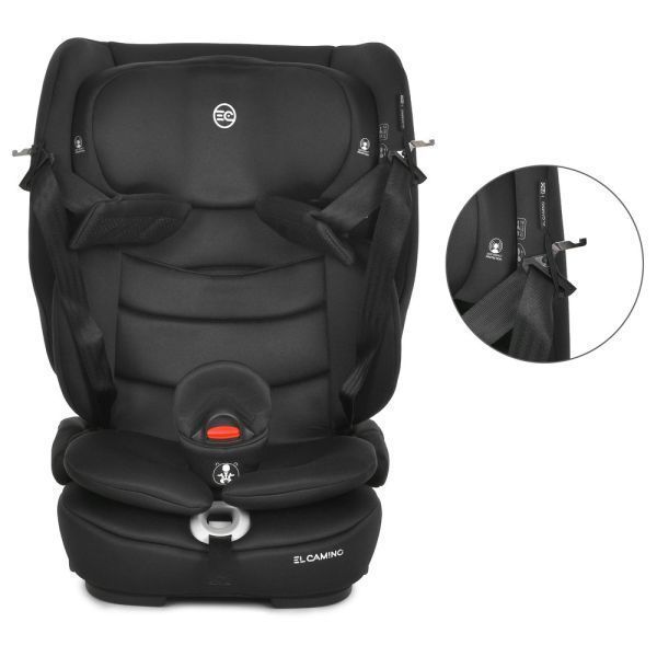 Автокрісло El Camino i-PRO ME 1234 Black 355959 фото