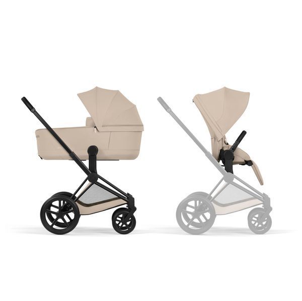 Візок CYBEX Priam 2 в 1 BLK Cozy Beige 526000021 фото