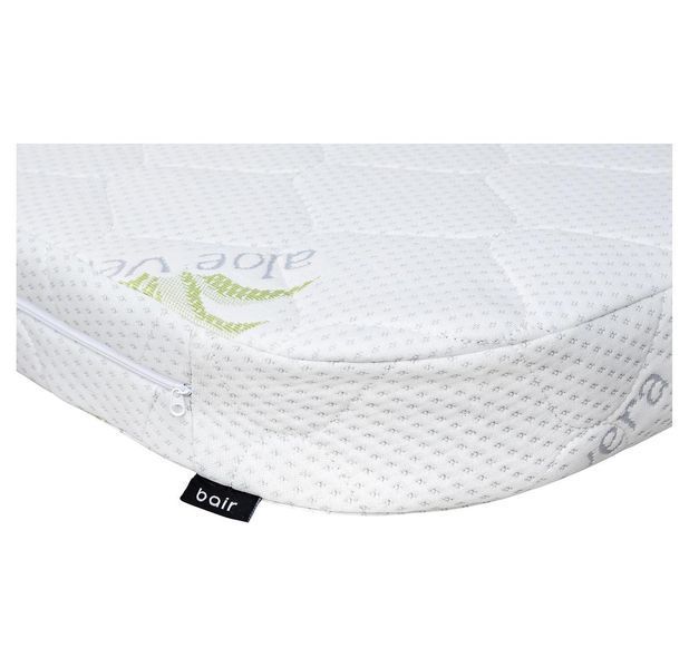 Матрац Bair Oval Aloe Vera OKPK-120 120x60x10 білий 1000681670 фото