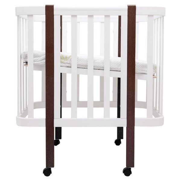 Ліжко Babyroom Місяць LU-1 білий / венге 1000681885 фото