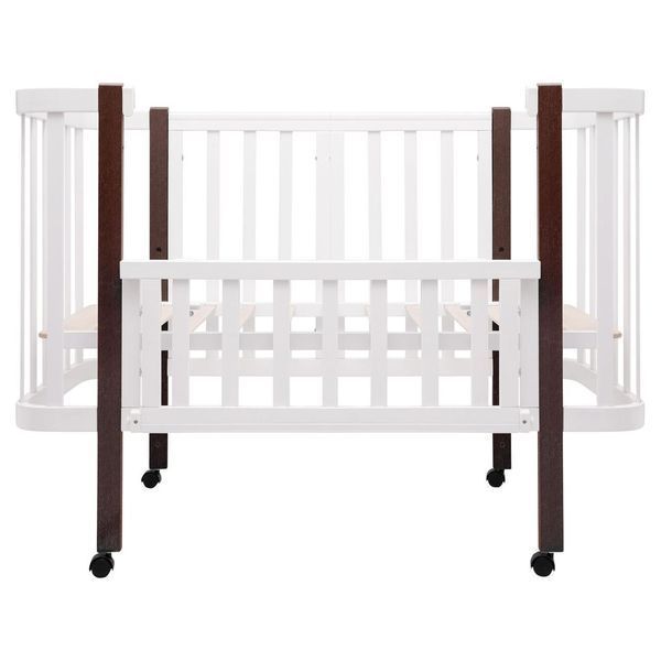 Ліжко Babyroom Місяць LU-1 білий / венге 1000681885 фото