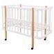 Ліжко Babyroom Місяць LU-1 білий / натуральний 1000681887 фото