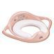 Накладка на унітаз м'яка Maltex Zebra Padded toilet trainer seat 6181_41 pink (рожевий) 1000681208 фото