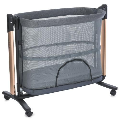 Ліжечко-манеж ME 1125-G NOA Dark Gray 305045 фото