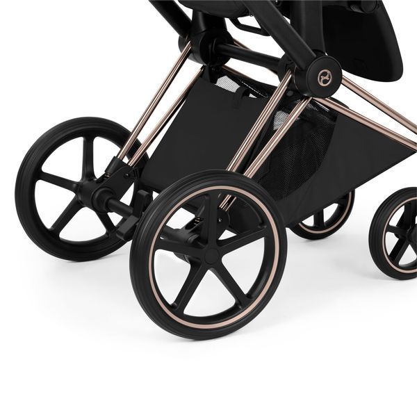 Чохол CYBEX тканинний для прогулянкового блоку Priam Style Sepia Black 526000297 фото