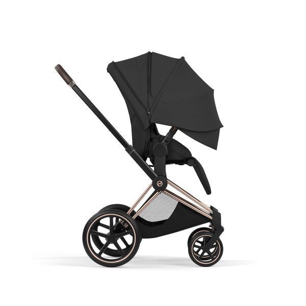 Чохол CYBEX тканинний для прогулянкового блоку Priam Style Sepia Black 526000297 фото