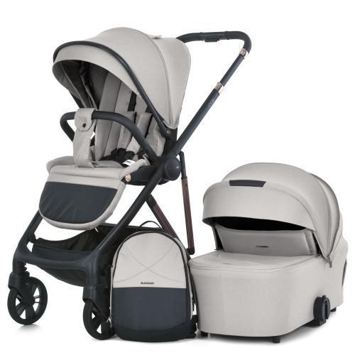 Коляска універсальна 2в1 ME 1190 COIL Cloud Beige 309373 фото
