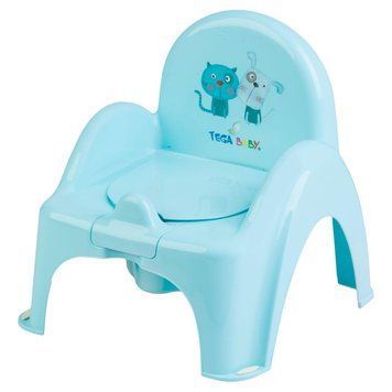 Горщик - крісло Tega DOG & CAT Anti slip Potty Chair PK-007-101 light blue (блакитний) 1000681401 фото