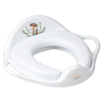 Накладка на унітаз м'яка Tega WILD & FREE Soft toilet trainer LITTLE FOX DZ-020-103-LISEK white (білий) 1000681308 фото