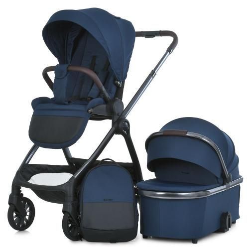 Коляска універсальна 2в1 ME 1183 RIVIERA Iris Blue 309377 фото
