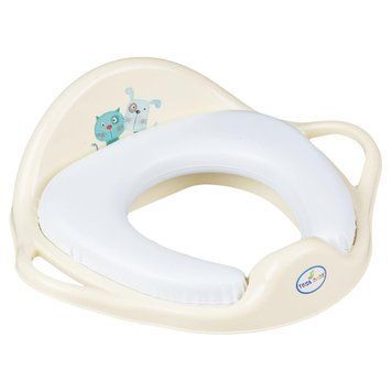 Накладка на унітаз м'яка Tega DOG & CAT Soft Toilet trainer PK-020-102 soft yellow (жовтий) 1000681394 фото