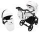 Коляска 2 в 1 Adamex Blanc Eco SA-1 білий 1000680705 фото