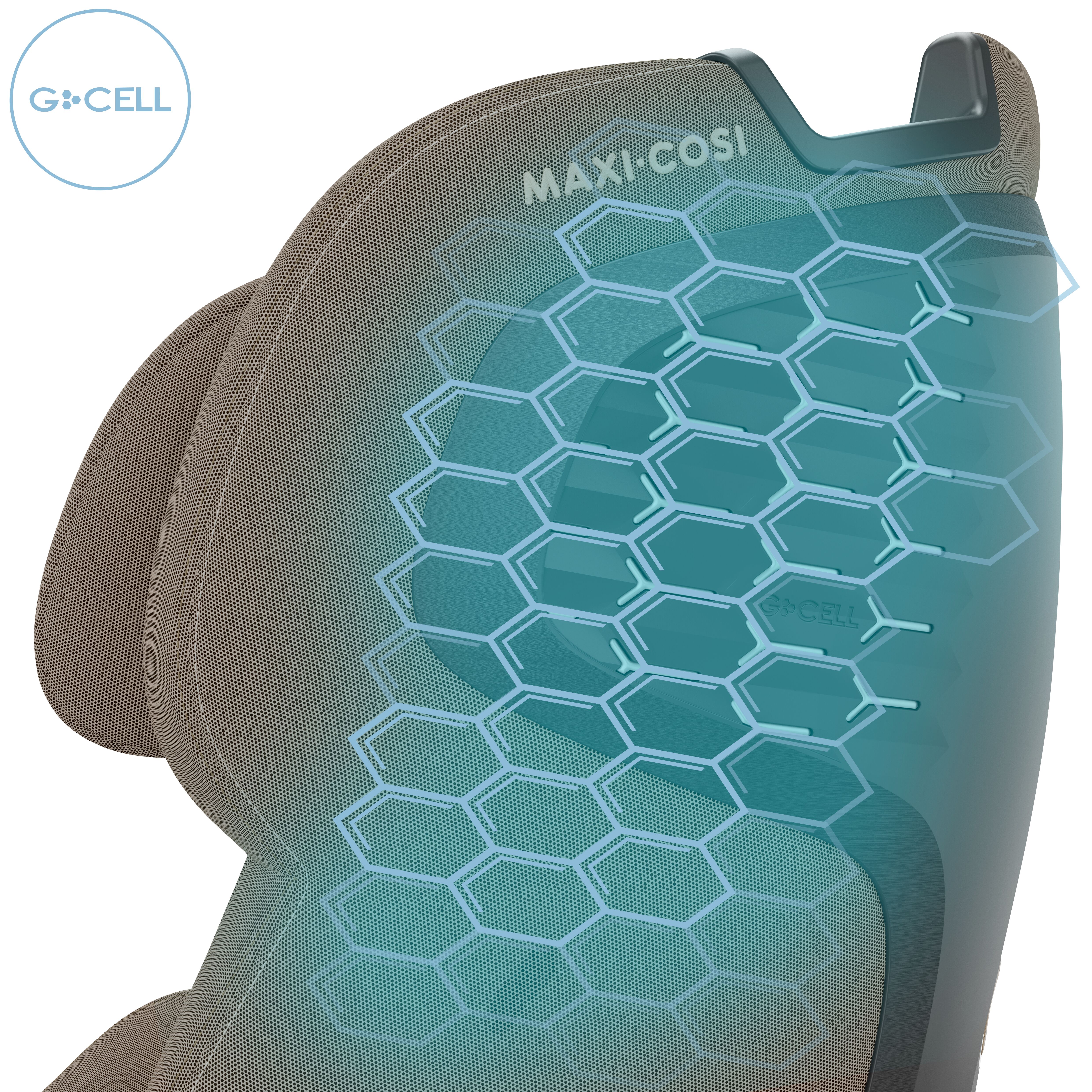 Бічний захист G-CELL автокрісла Maxi-Cosi Emerald 360 Pro Authentic Truffle